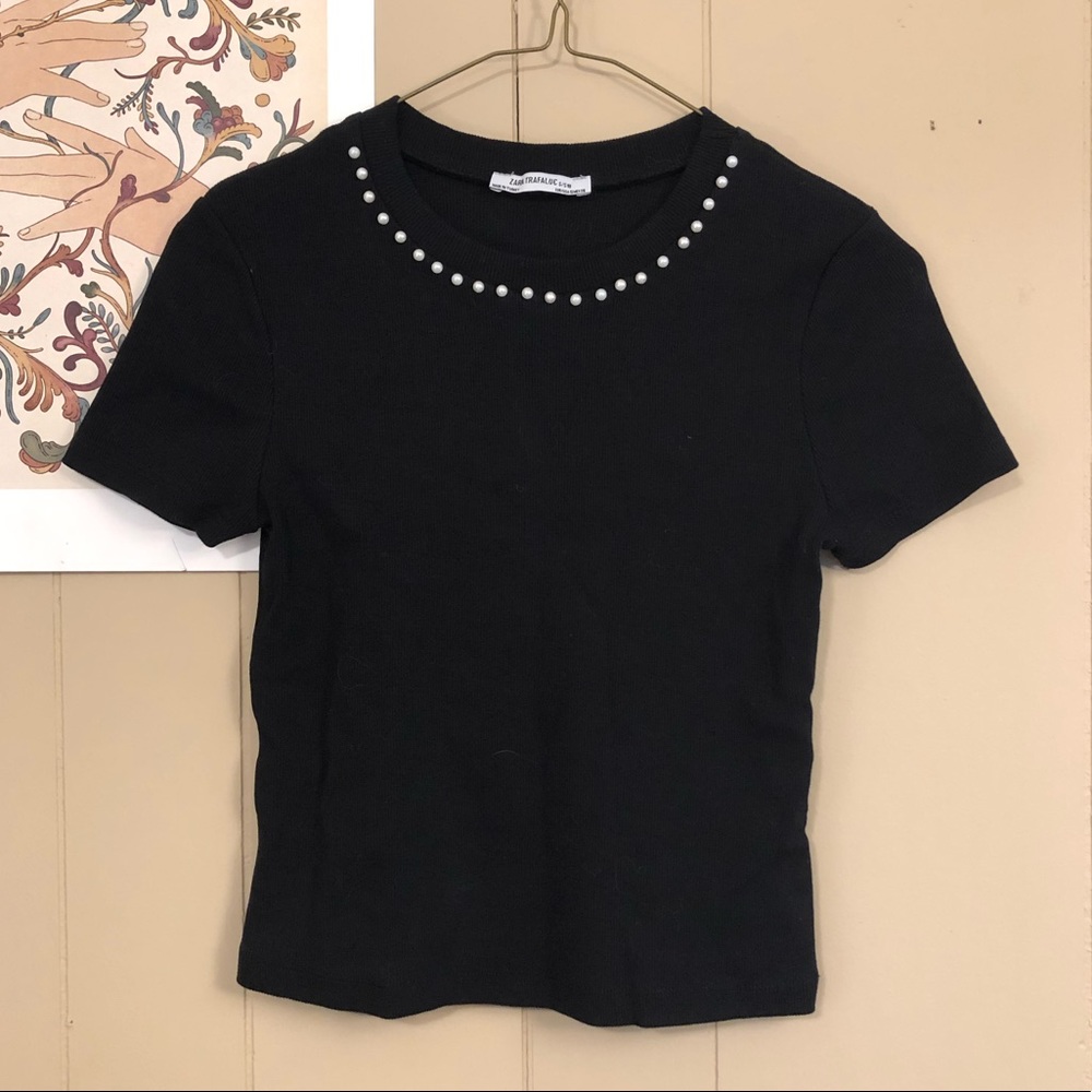 zara crop top